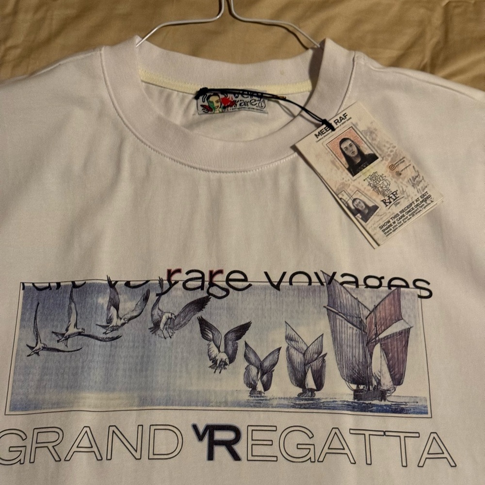 White Graphic Tee grand regatta